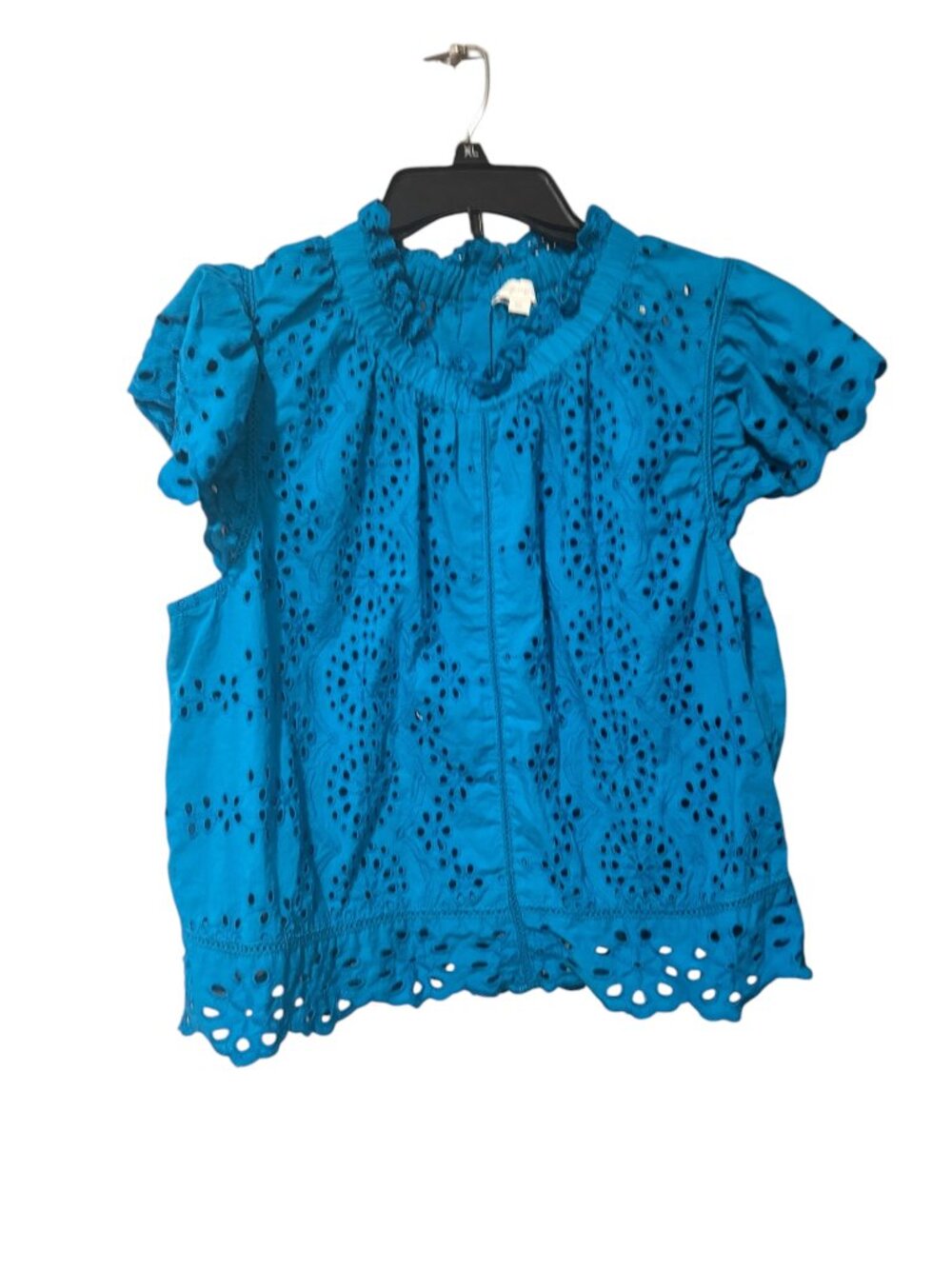 Jennifer Grace Eyelet Cotton Blouse